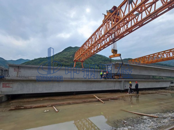 預制混凝土箱梁現場檢測