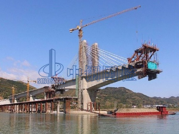 橋梁檢測，現場檢測